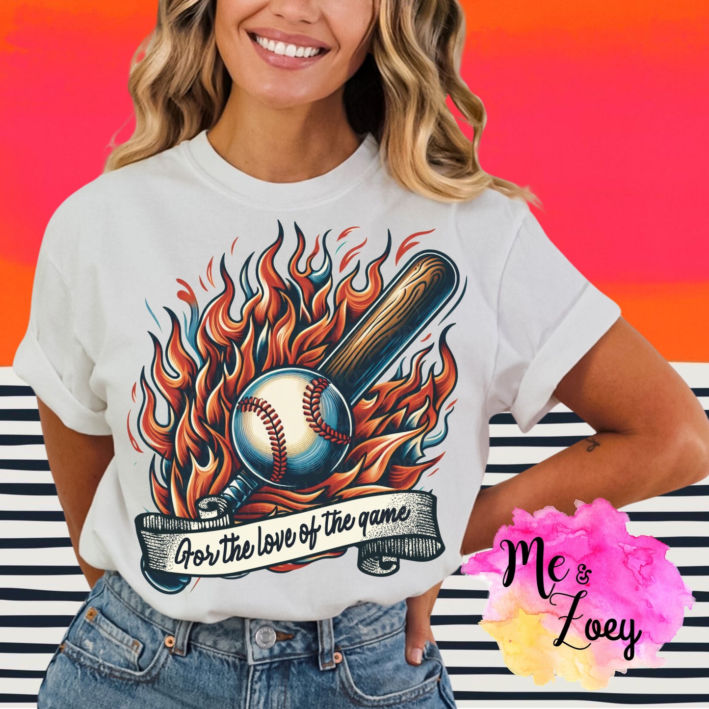 For the Love Of Sports Graphic Tee - MeAndZoey