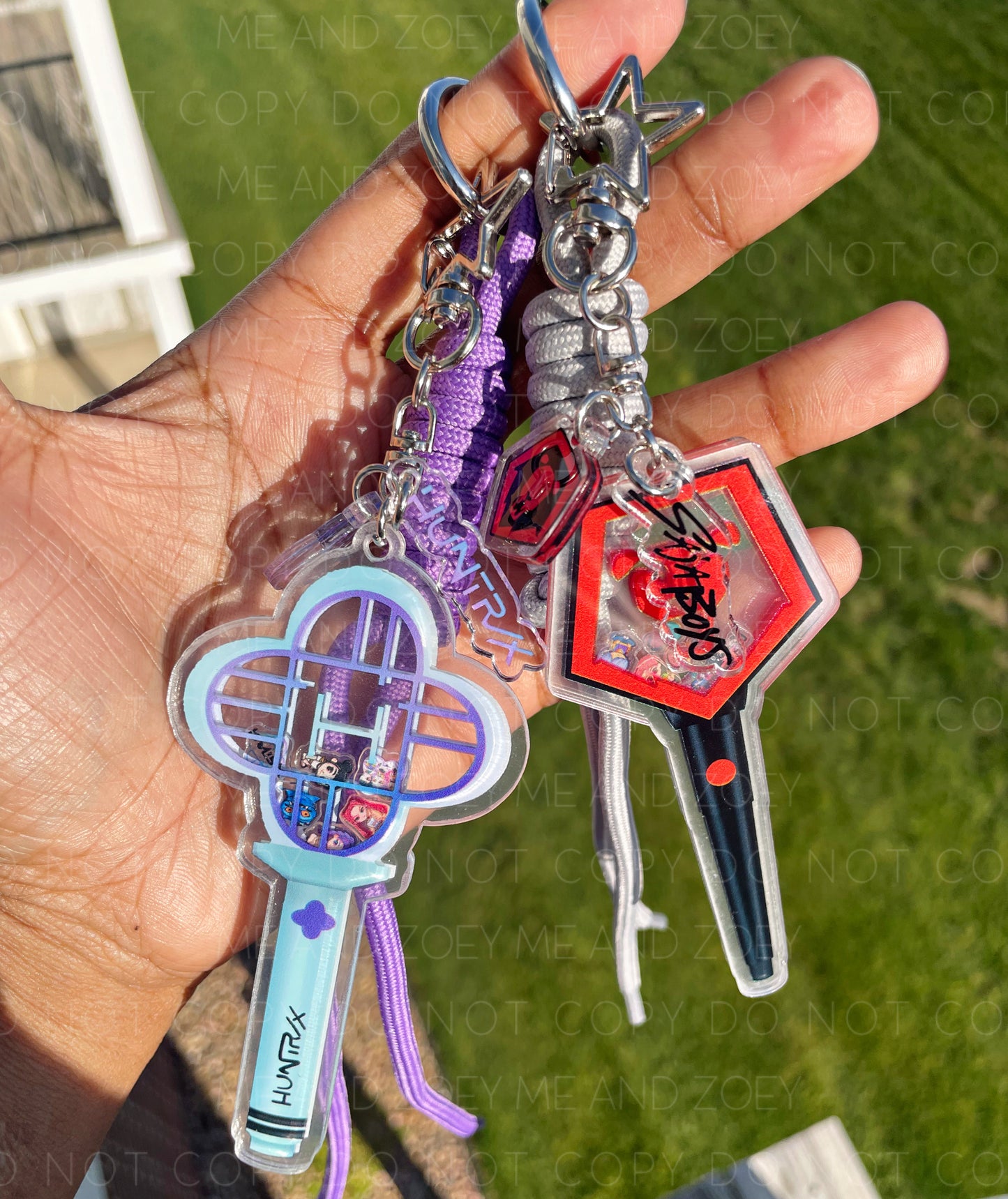 Hunter Shaker Keychains