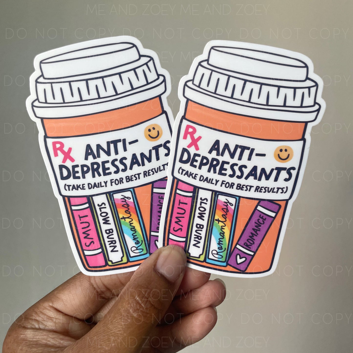 Anti-Depressants | Premium Vinyl Sticker | Water-Resistant