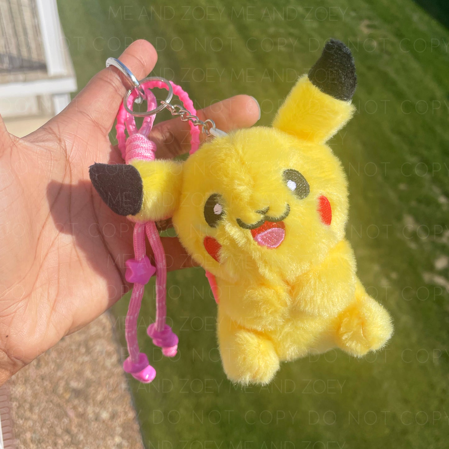 Electric Plush Keychain β Cute Mini Plush Buddy