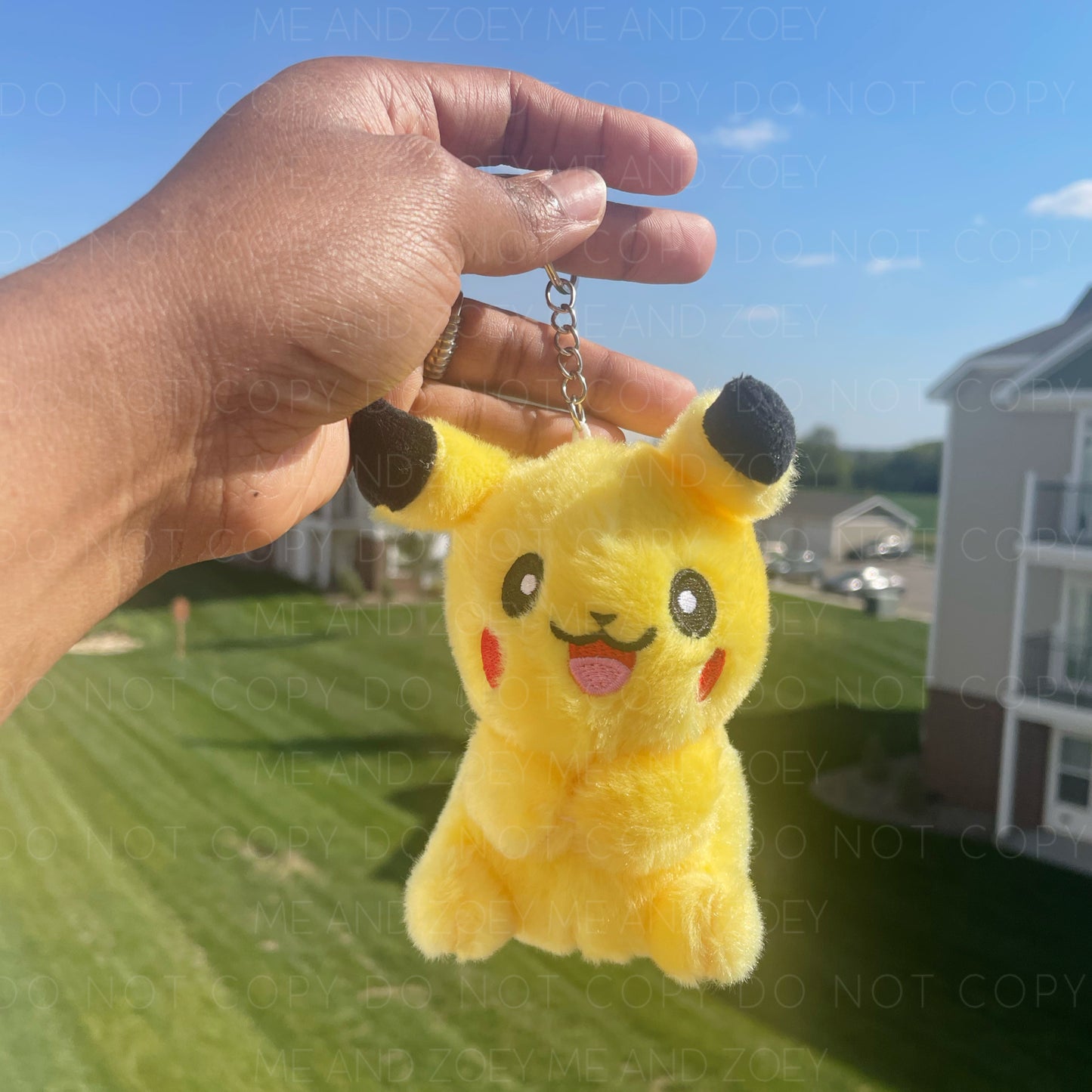 Electric Plush Keychain β Cute Mini Plush Buddy