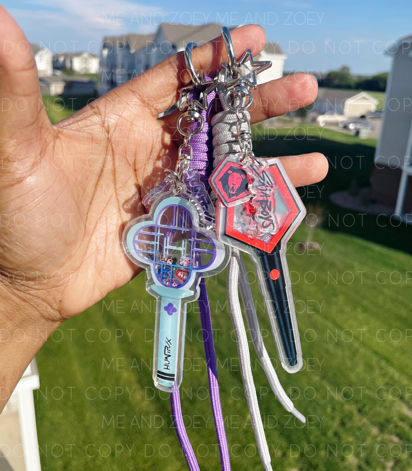 Hunter Shaker Keychains