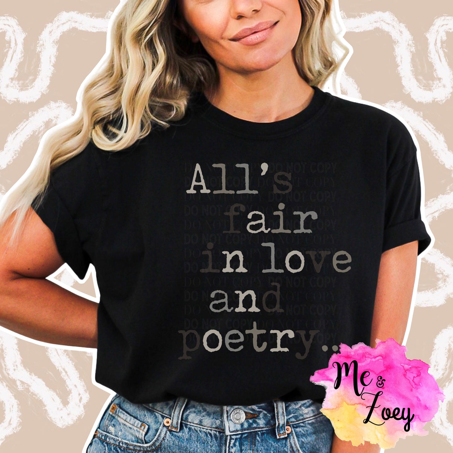 Love and Poetry Graphic Tee - MeAndZoey