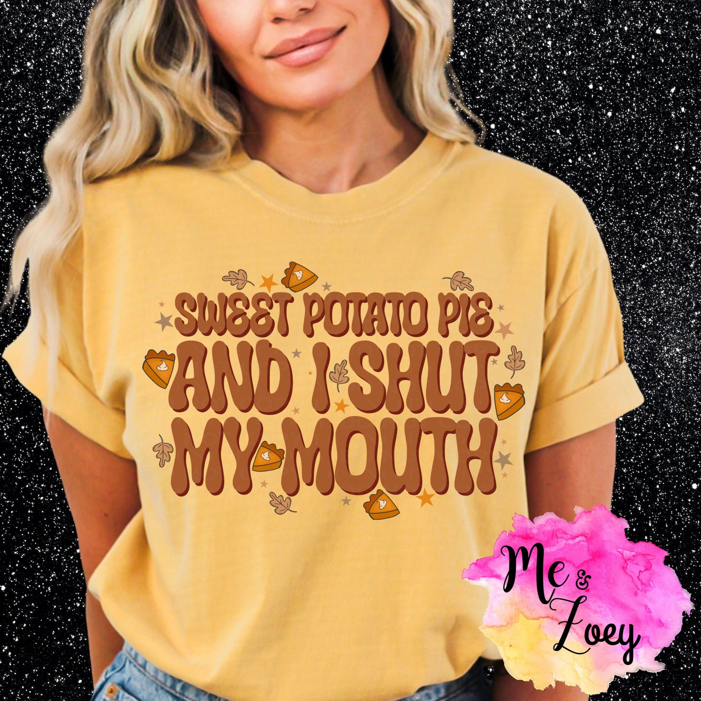 Sweet Potato Pie Graphic Tee - MeAndZoey