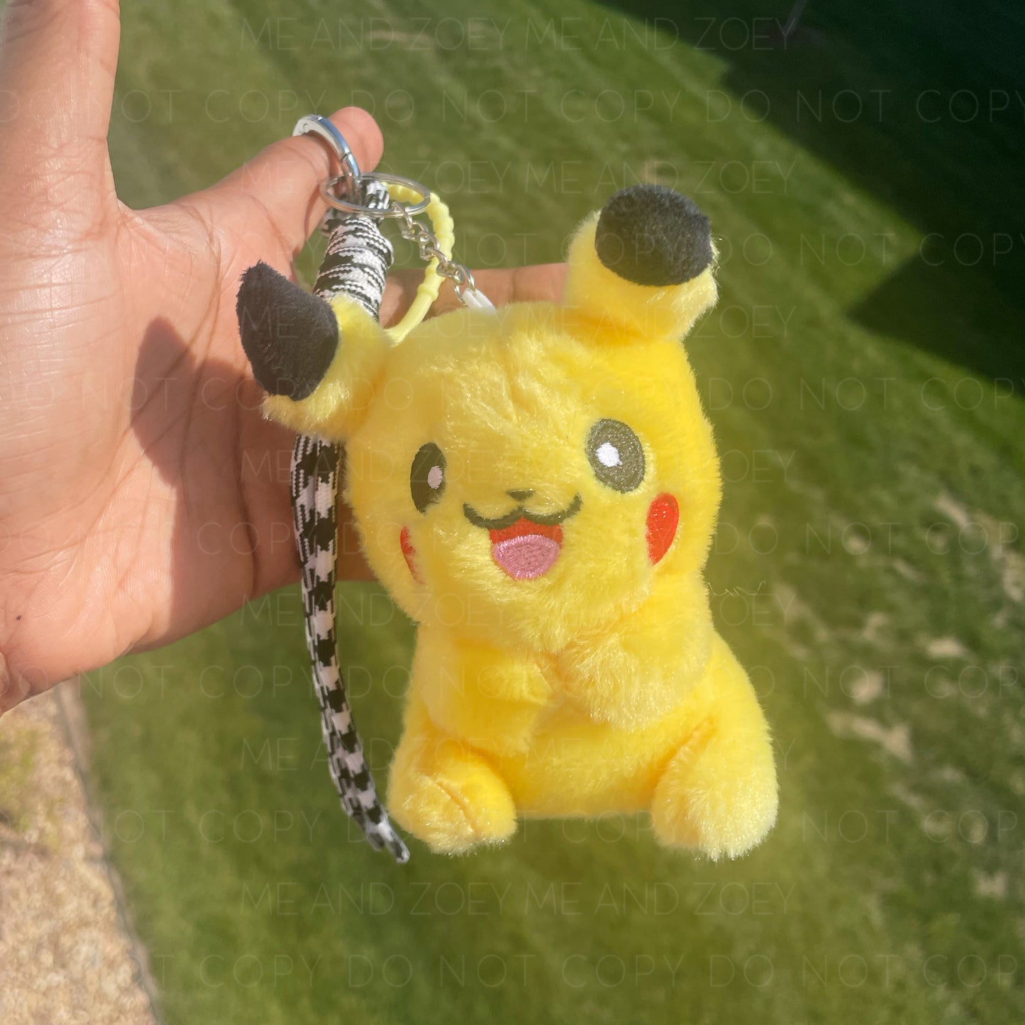Electric Plush Keychain β Cute Mini Plush Buddy