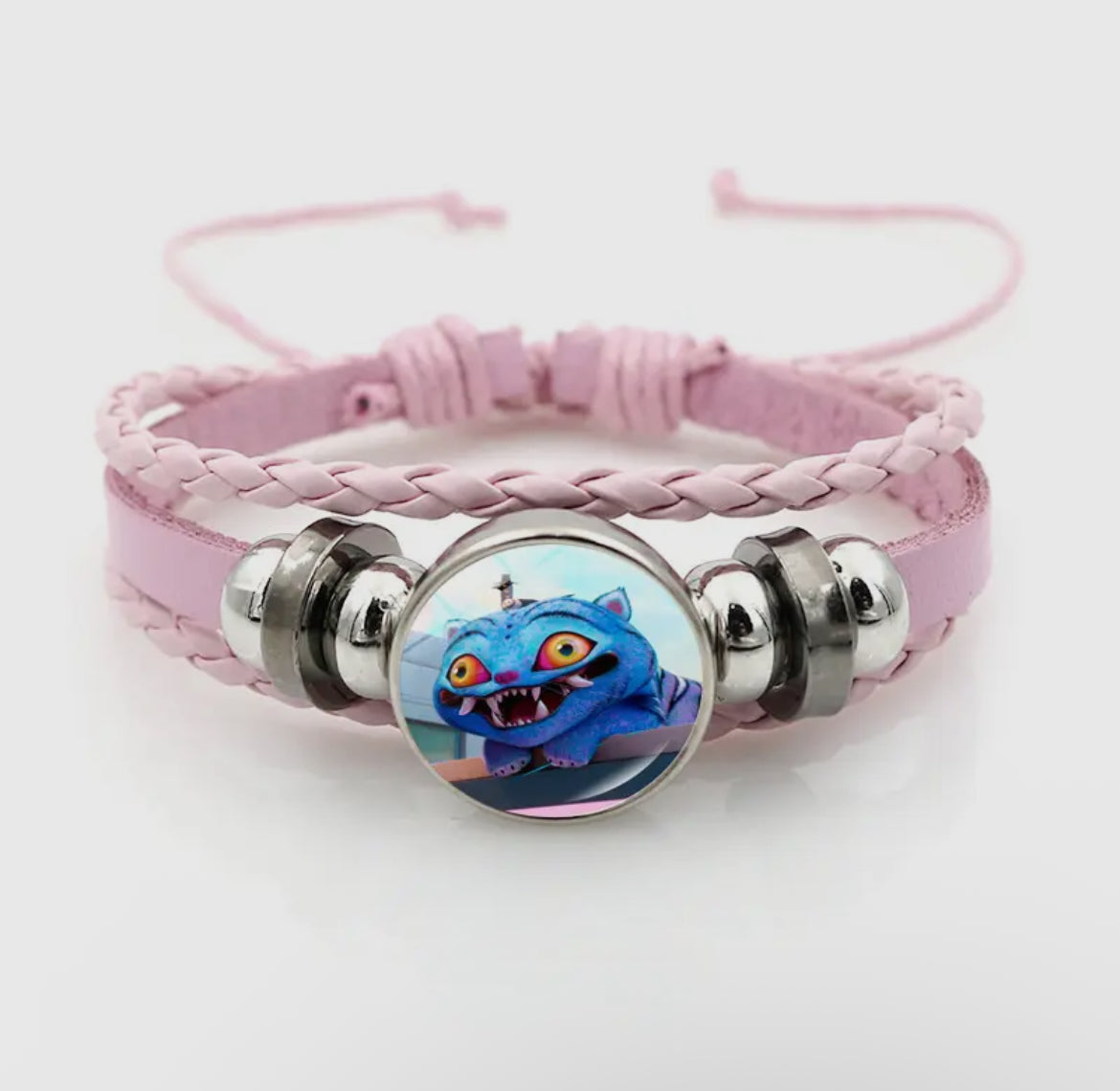 K-Pop Braided Leather Bracelet