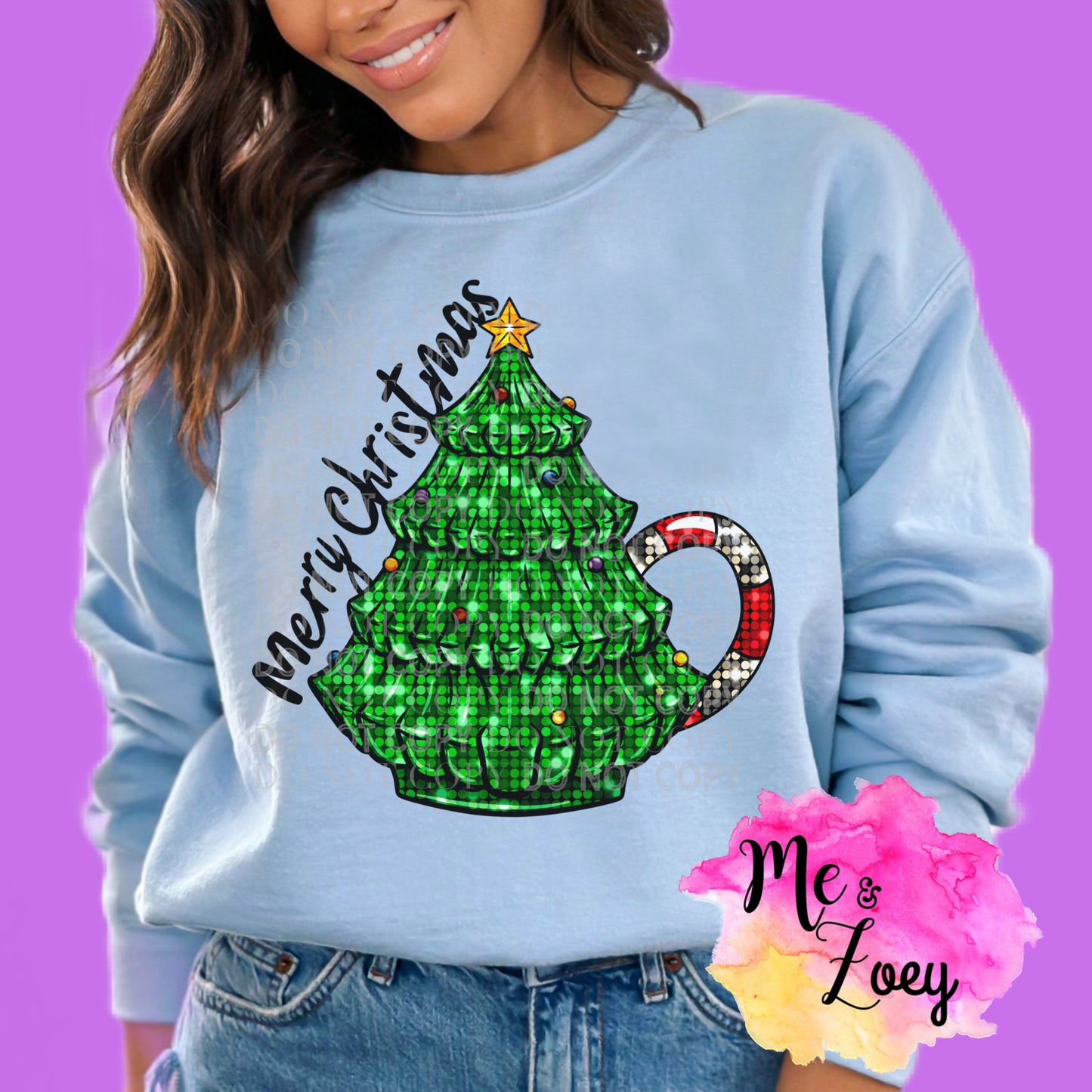 Christmas Mug Graphic Sweatshirt - MeAndZoey