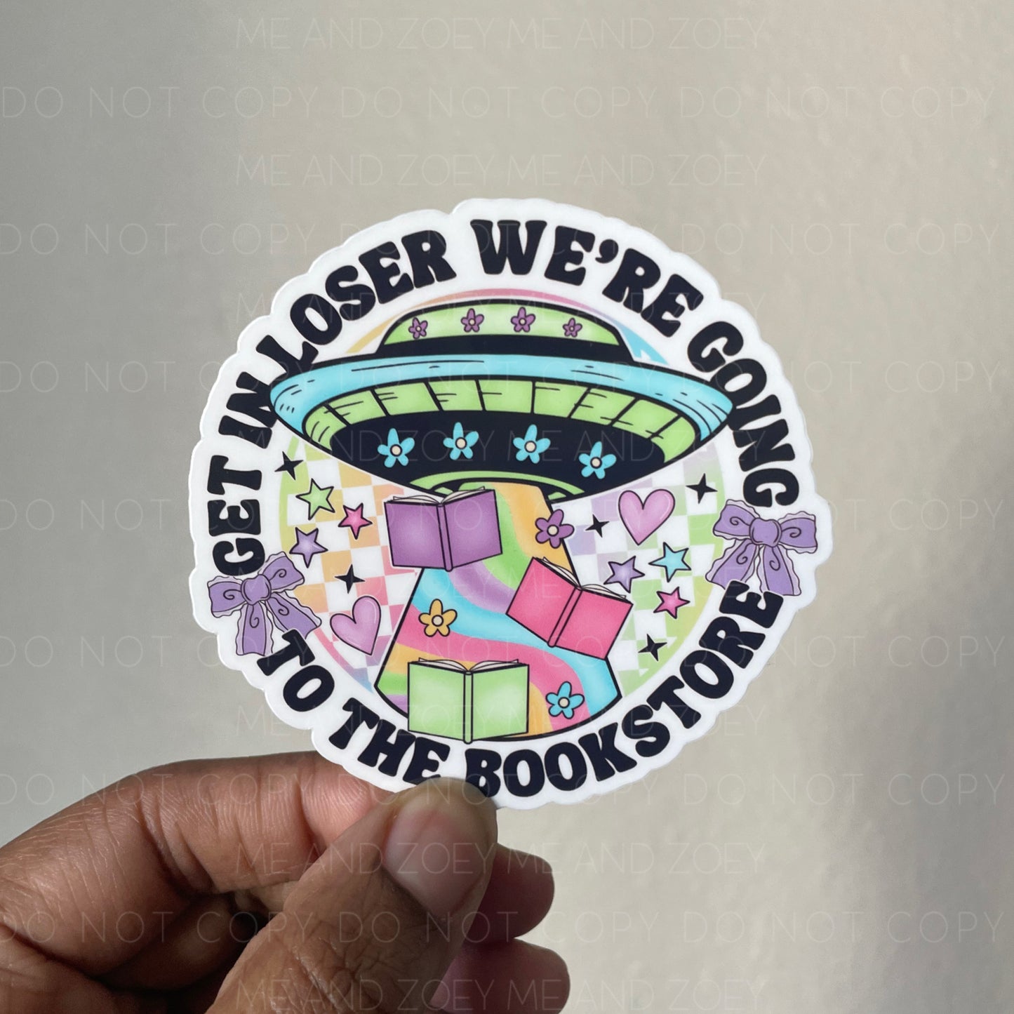 Bookstore | Premium Vinyl Sticker | Water-Resistant