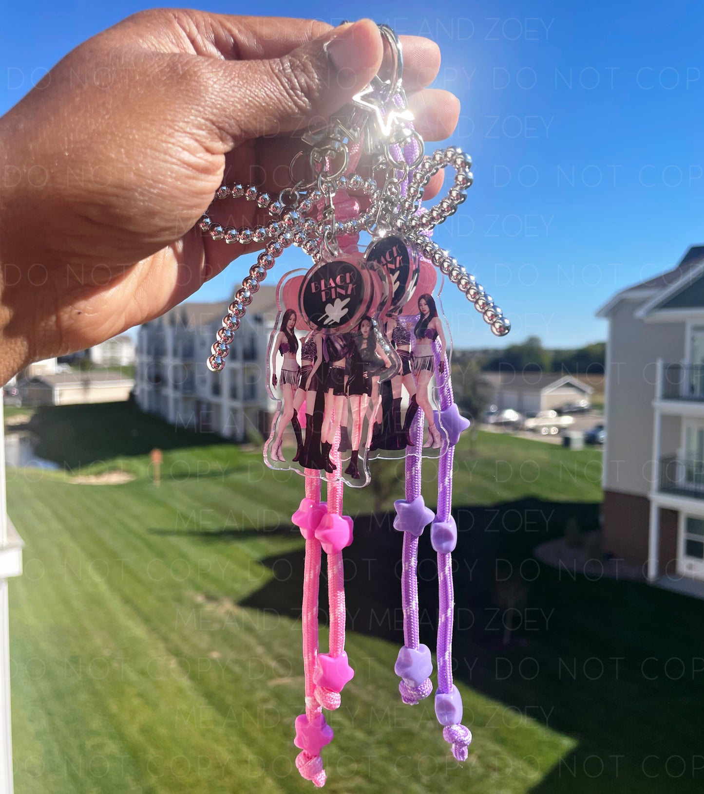 Black P!ink Keychain | Fun Keychain Accessories