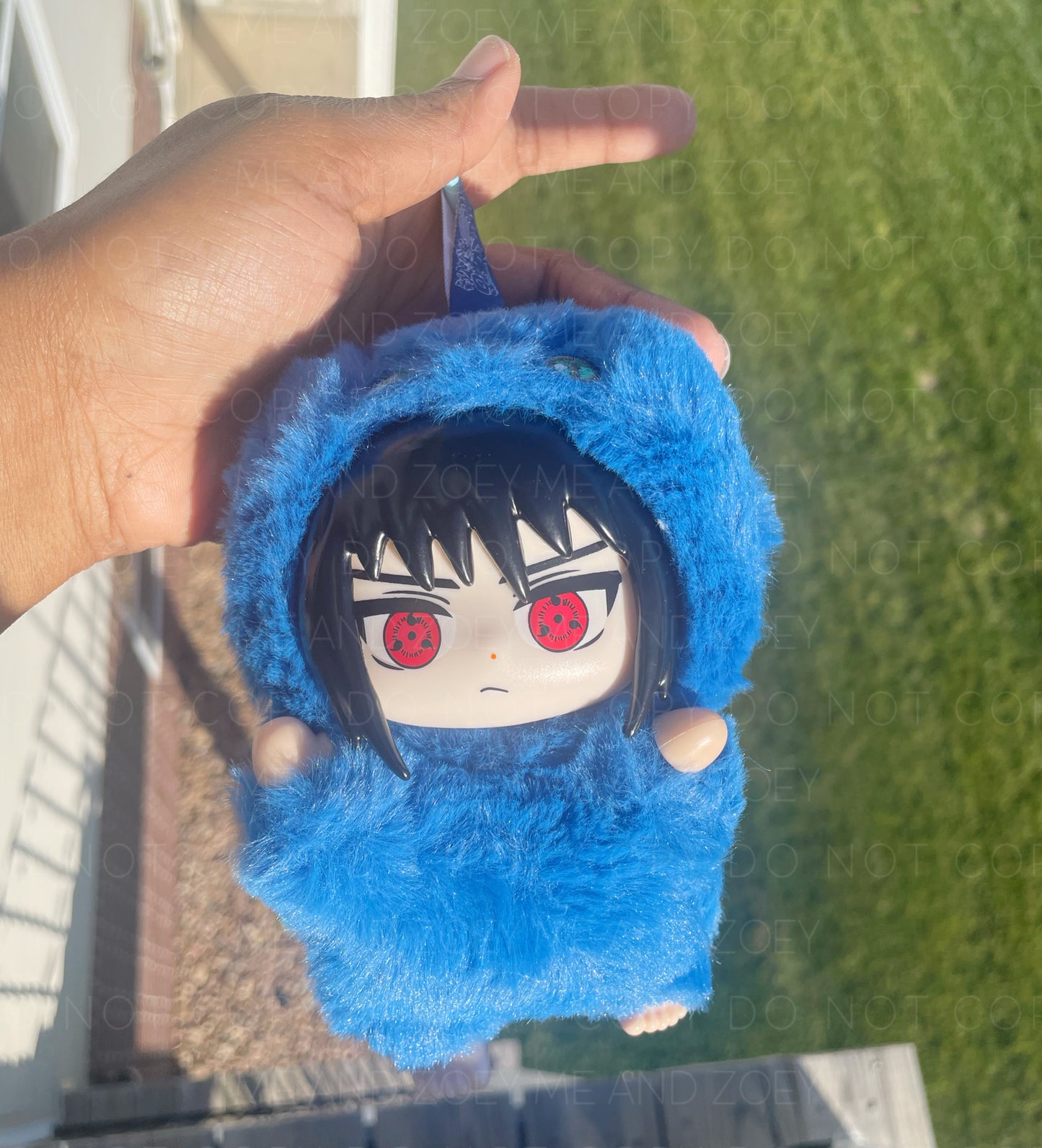 Cute Anime-Inspired Plush Keychain RTS
