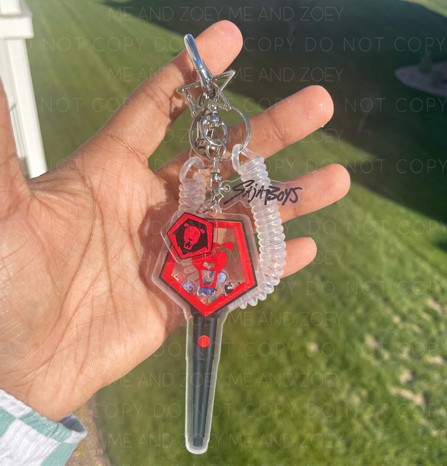 Hunter Boys Shaker Keychains