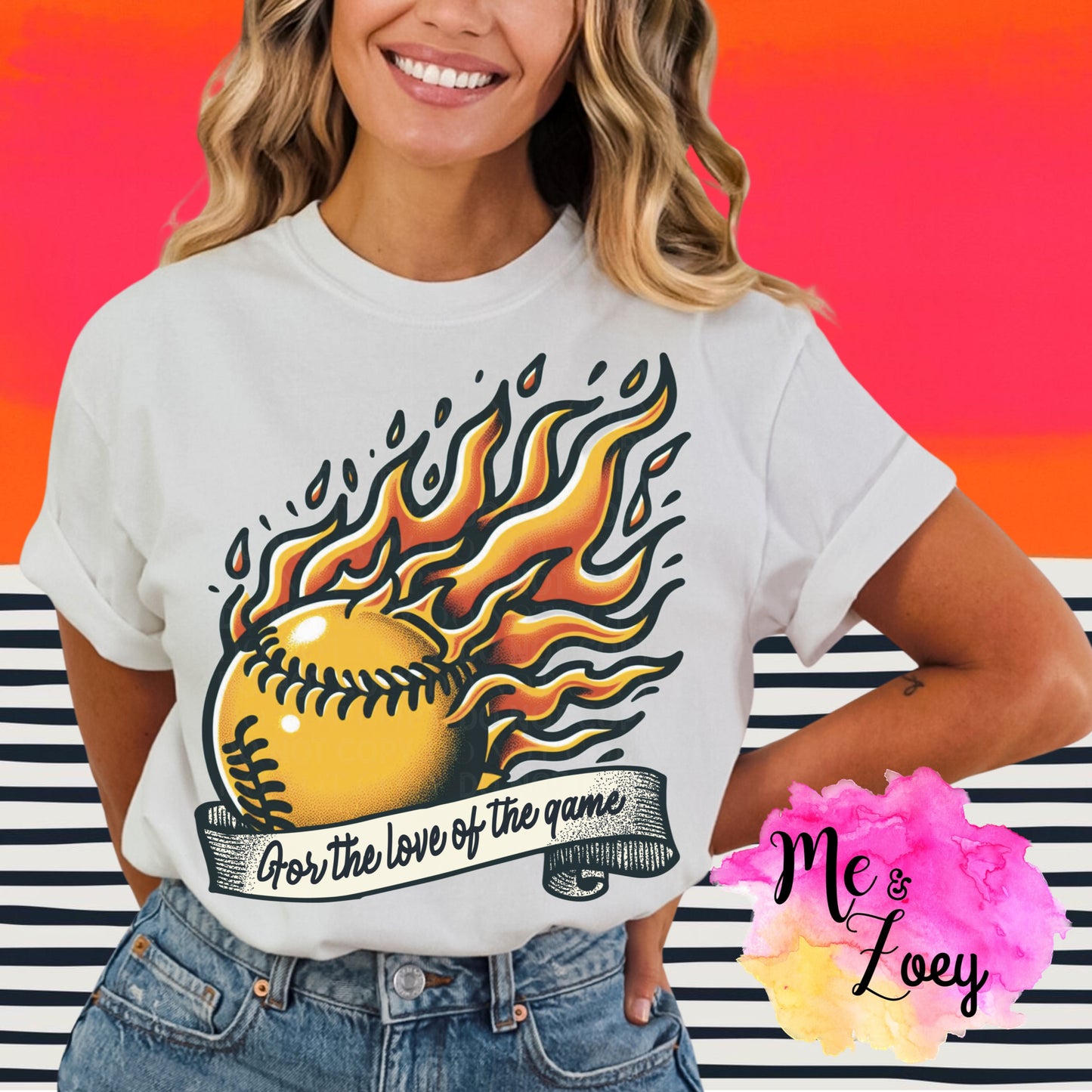 For the Love Of Sports Graphic Tee - MeAndZoey