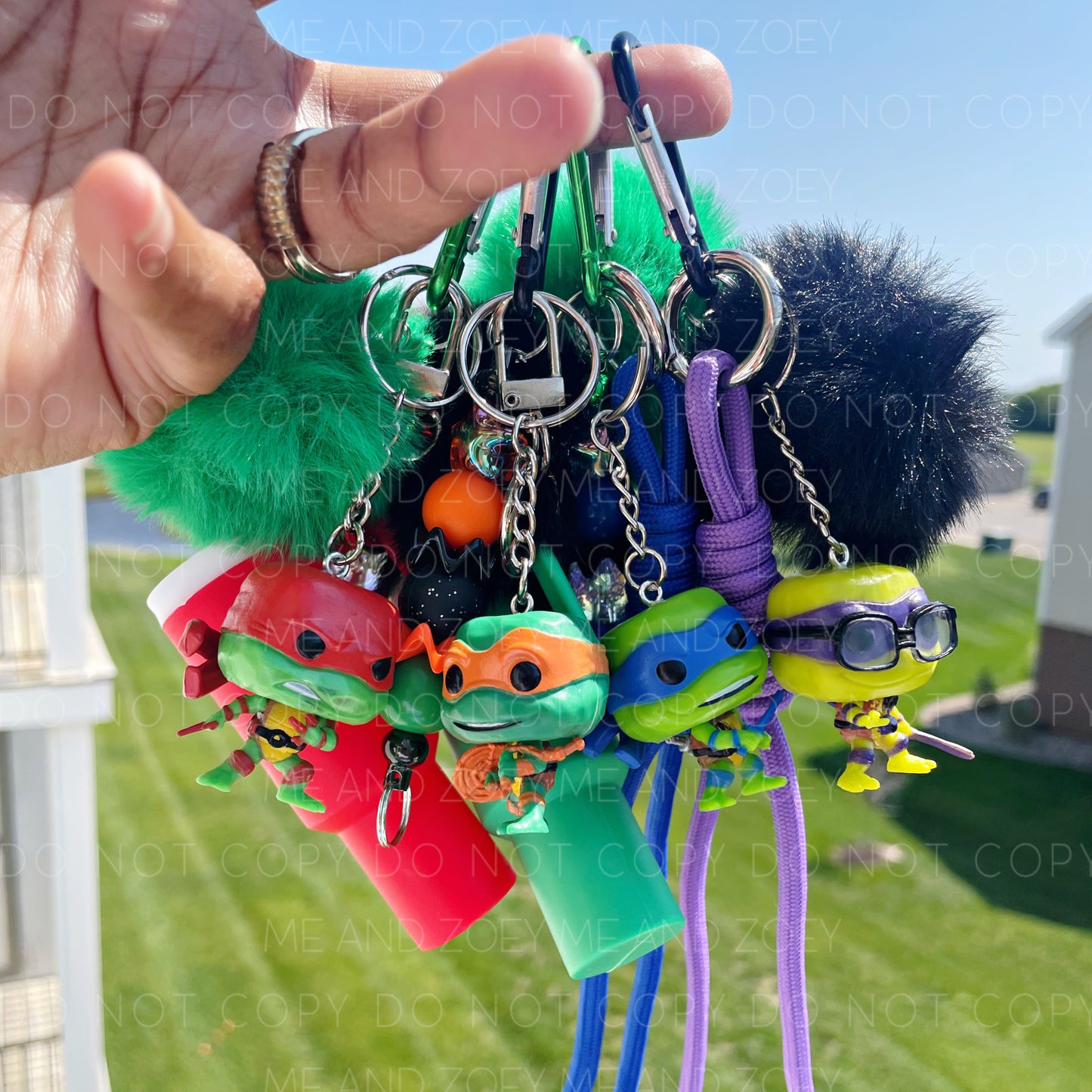 Ninja Turtle Keychains β TMNT Collectibles for Fans - MeAndZoey