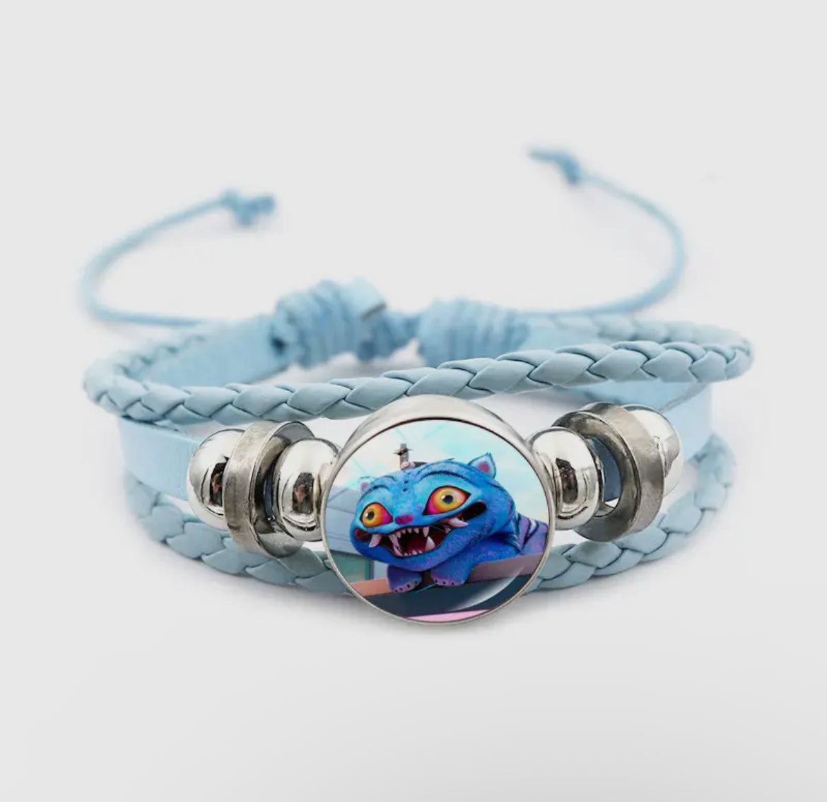 K-Pop Braided Leather Bracelet