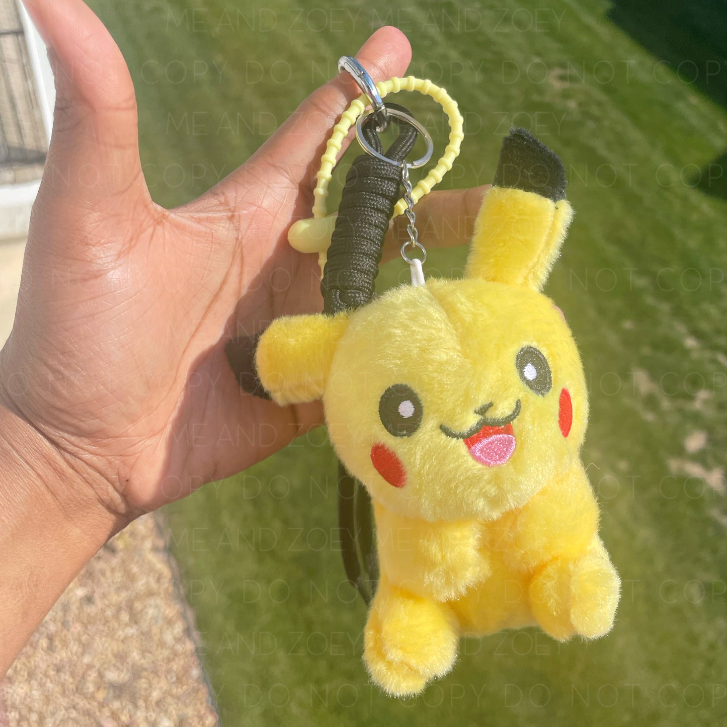 Electric Plush Keychain β Cute Mini Plush Buddy