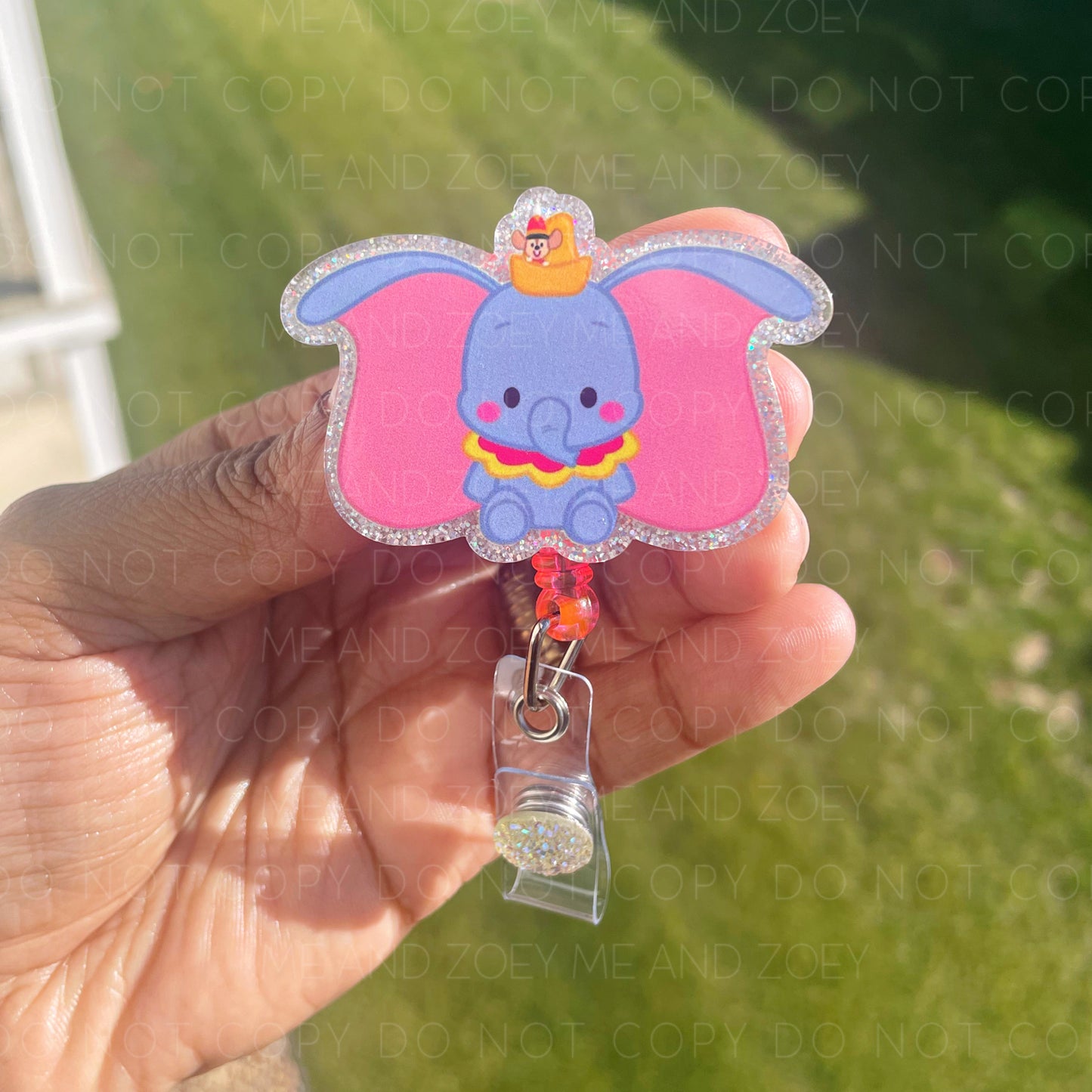 Elephant Badge Reels | Cute & Functional ID Holders