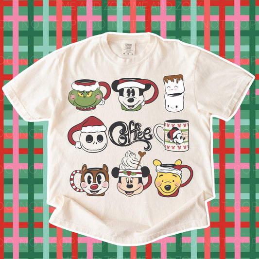 Christmas Graphic Tee | Holiday T-Shirt | Festive Christmas Shirt - MeAndZoey