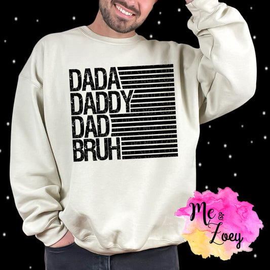 Dad Graphic Sweatshirt - MeAndZoey