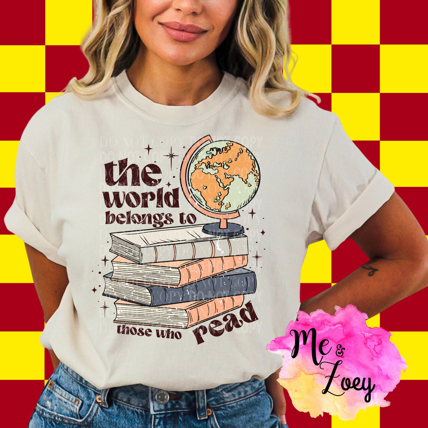The World Belongs To Those Who Read Graphic Tee - MeAndZoey