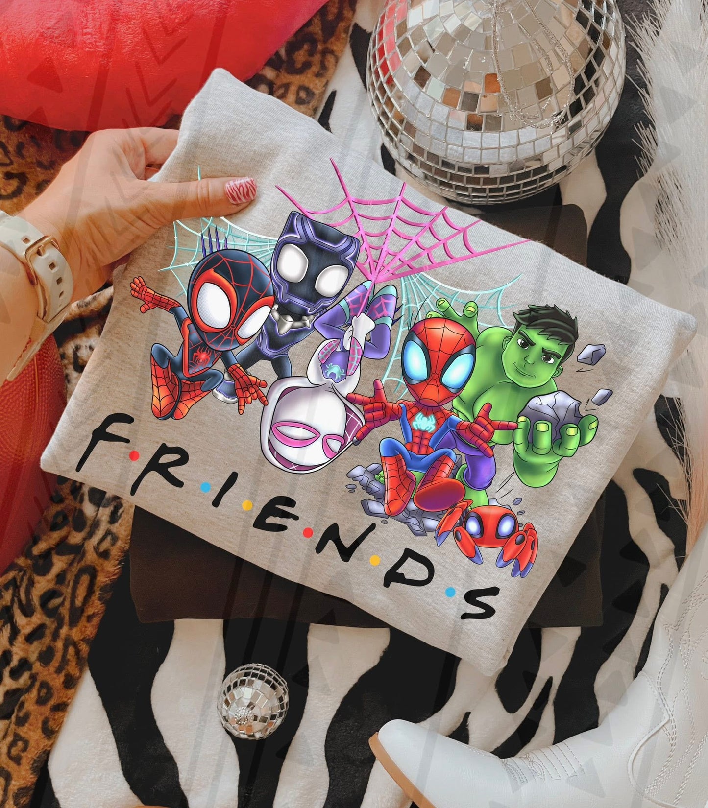 Super Friends Graphic Tee