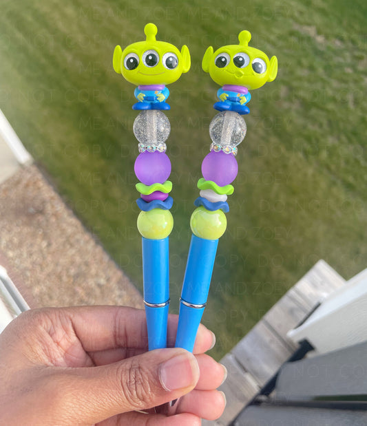 Alien Beadable Pens (Includes 1 Refill)