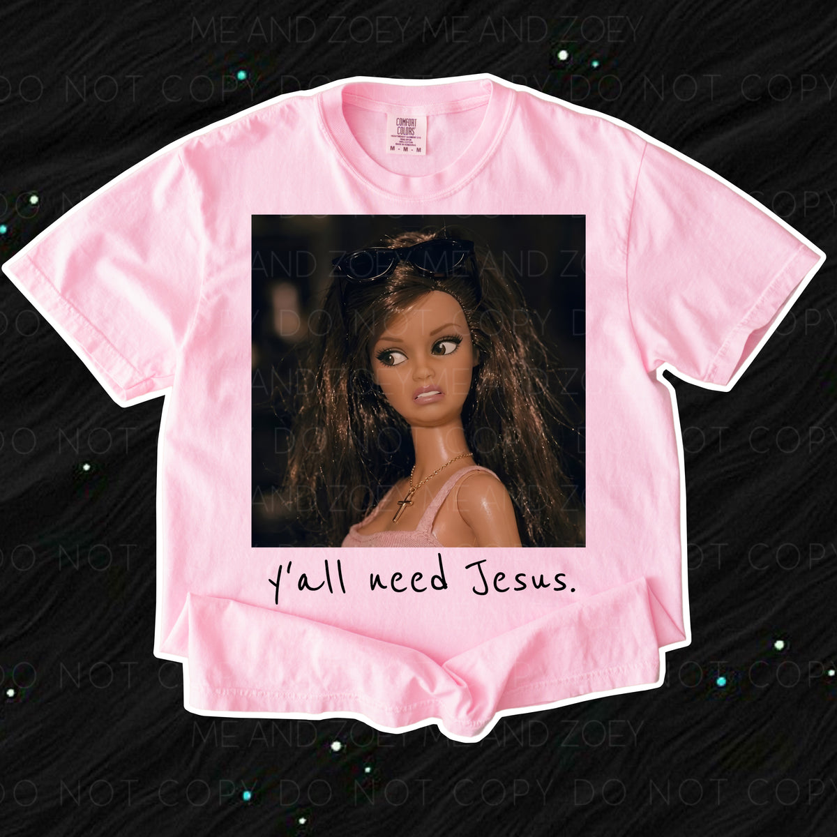 Y’all Need Jesus Graphic Tee - MeAndZoey