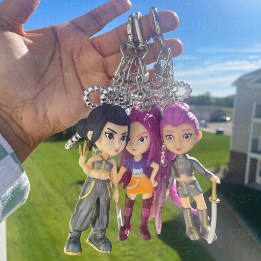 Huntr!x Junk Keychain