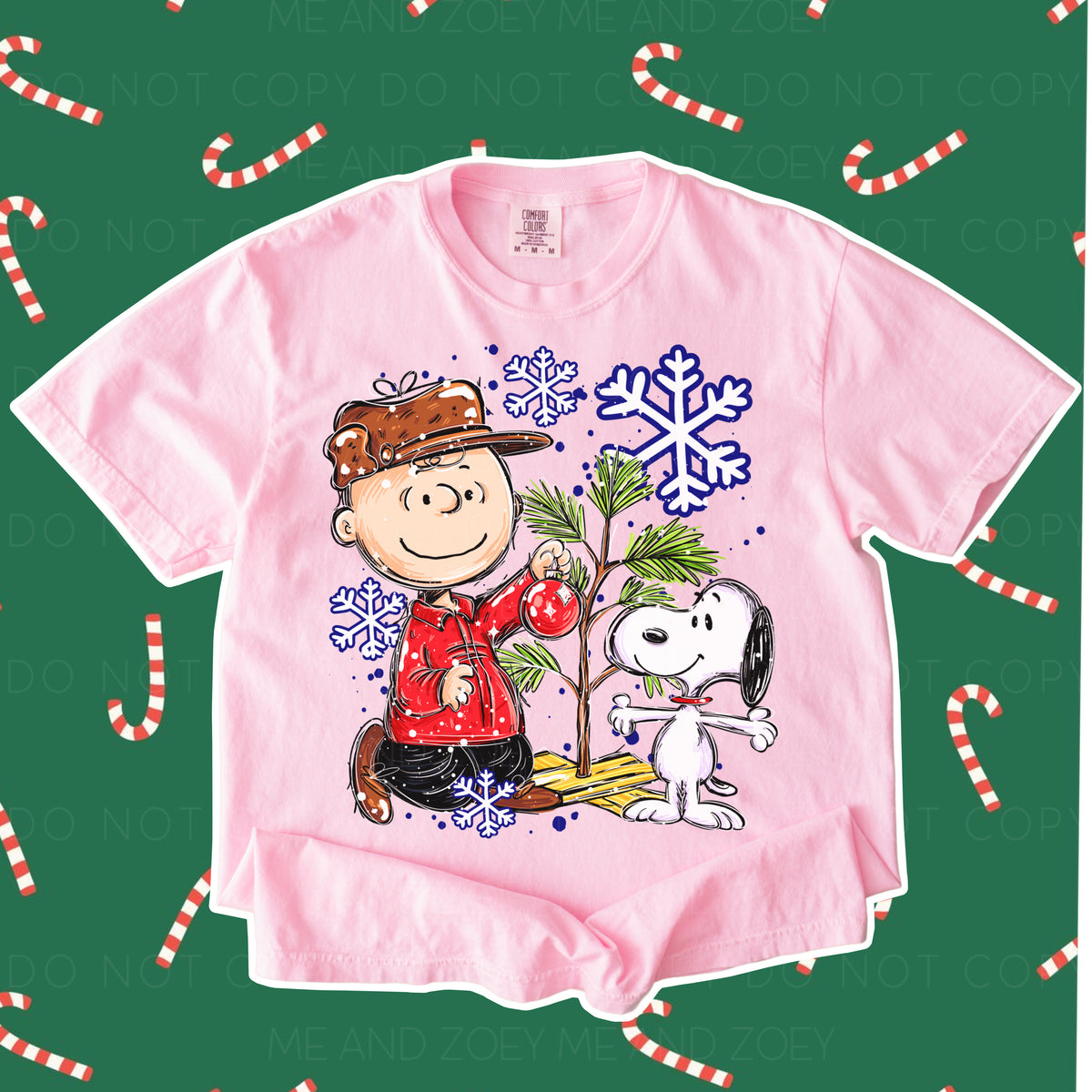 Christmas Graphic Tee | Holiday T-Shirt | Festive Christmas Shirt - MeAndZoey