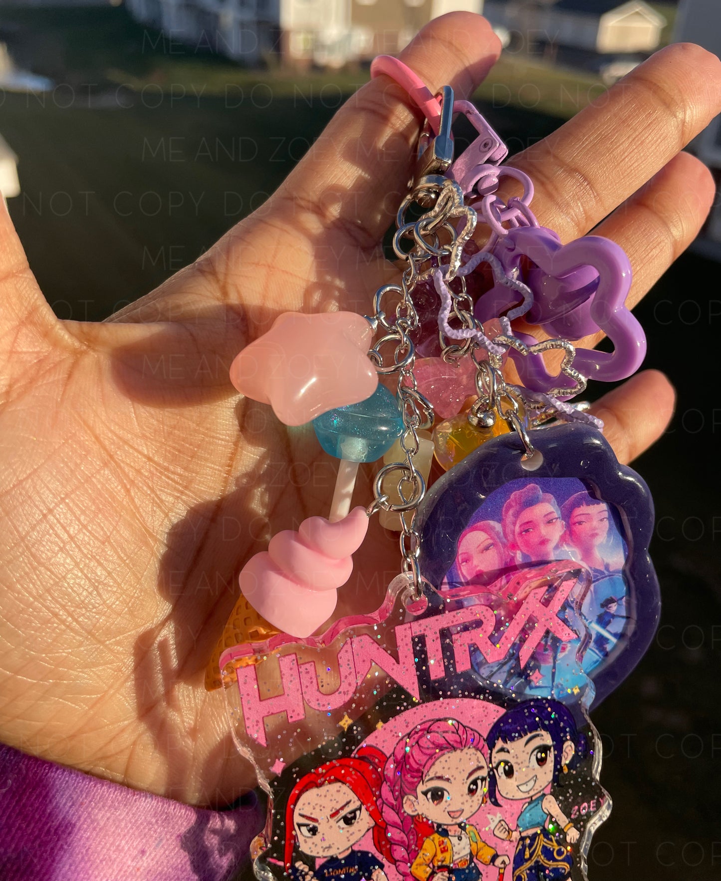 HUNTRA GIRLS Keychain | Fun Keychain Accessories