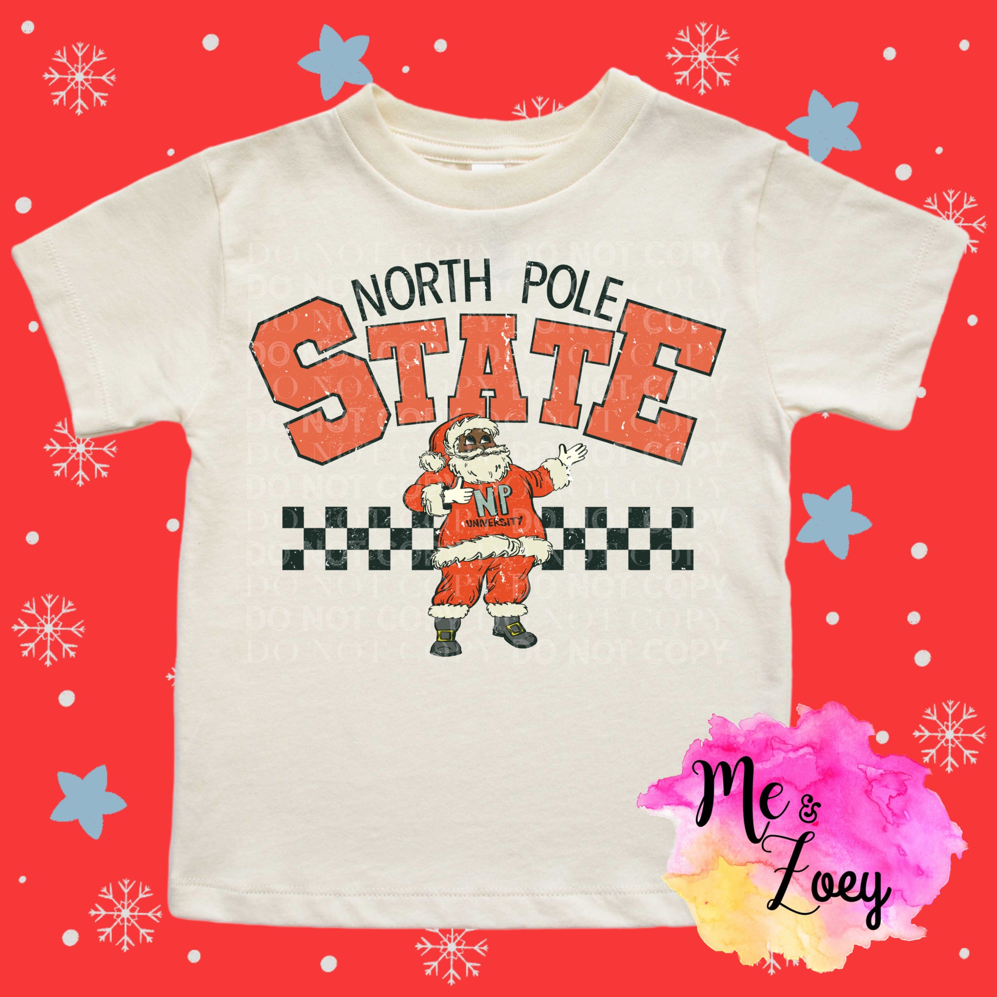 North Pole State Graphic Tee - MeAndZoey