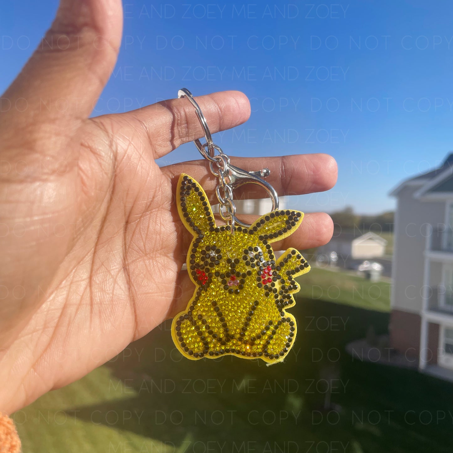 Sparkly Bling Keychain