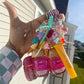 Junk Charm Hand Sanitizer Keychain