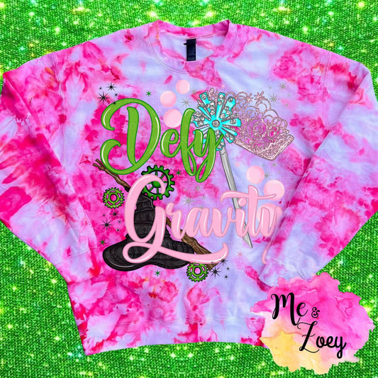 Gravity Graphic Tye Dye Sweatshirt