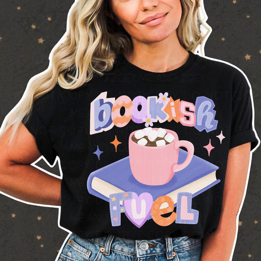 Bookish Fuel Graphic Tee