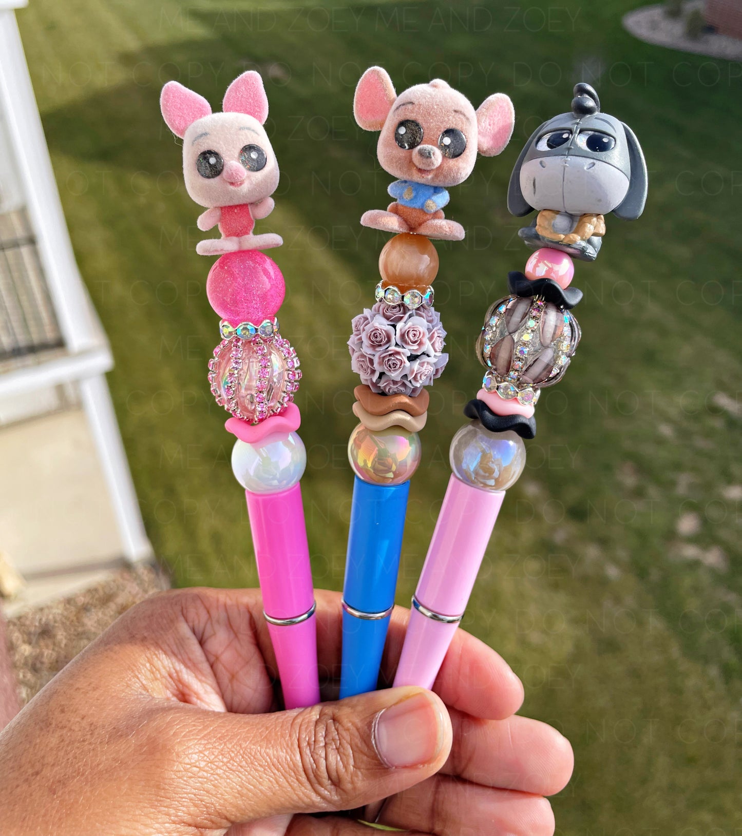 Acre Woods Friends Beadable Pens (Includes 1 Refill)