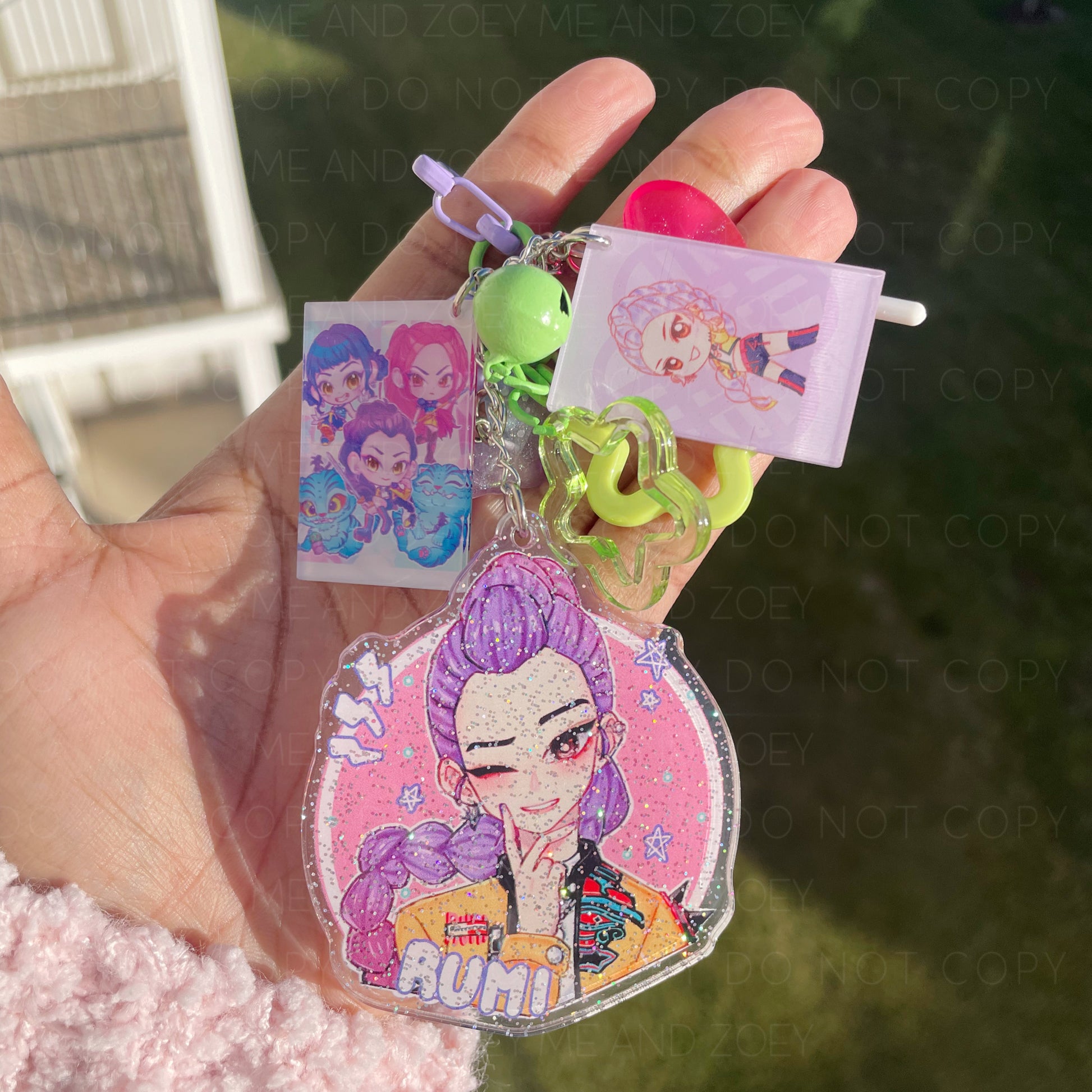 HUNTRA GIRLS Keychain | Fun Keychain Accessories - MeAndZoey