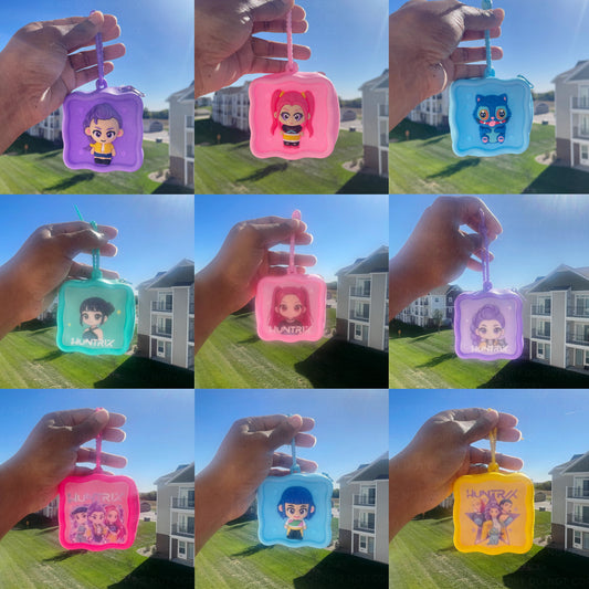 Hunter Coin Pouch | Silicone Rubber Zipper Wallet for Cash, Cards & Accessories - MeAndZoey