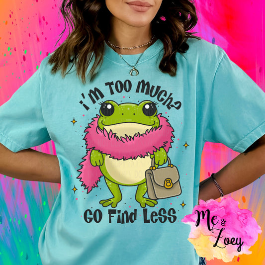 Go Find Less Graphic Tee - MeAndZoey