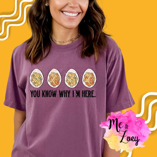 Deviled Eggs Graphic Tee - MeAndZoey