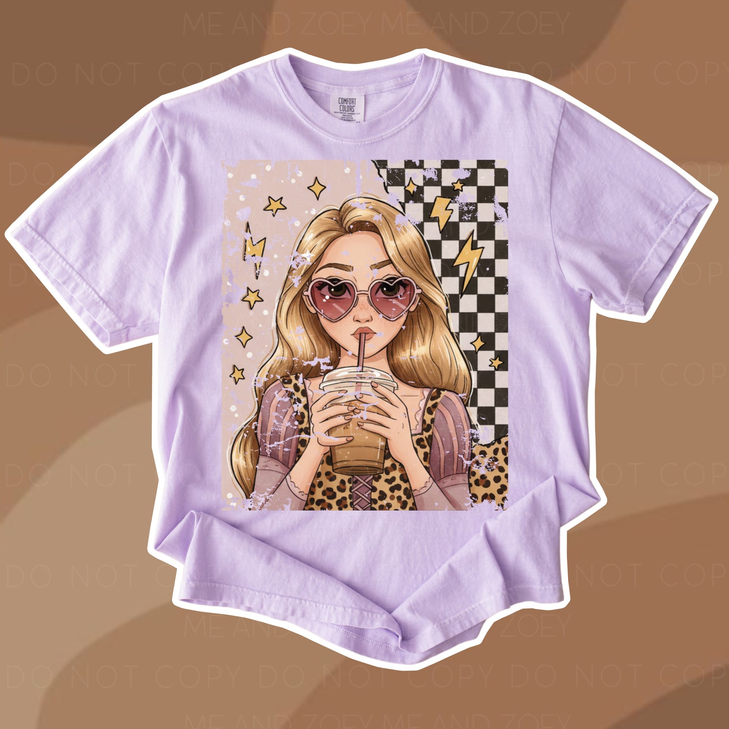 Princess Coffee Graphic Tee
