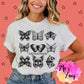 Anti-Social Butterfly Graphic Tee - MeAndZoey