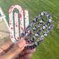 Halloween Horror Acrylic Paper Clips | Jumbo Spooky Bookmarks - RTS