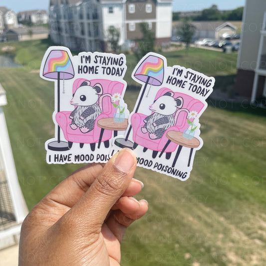 Mood Poisoning | Premium Vinyl Sticker | Water-Resistant