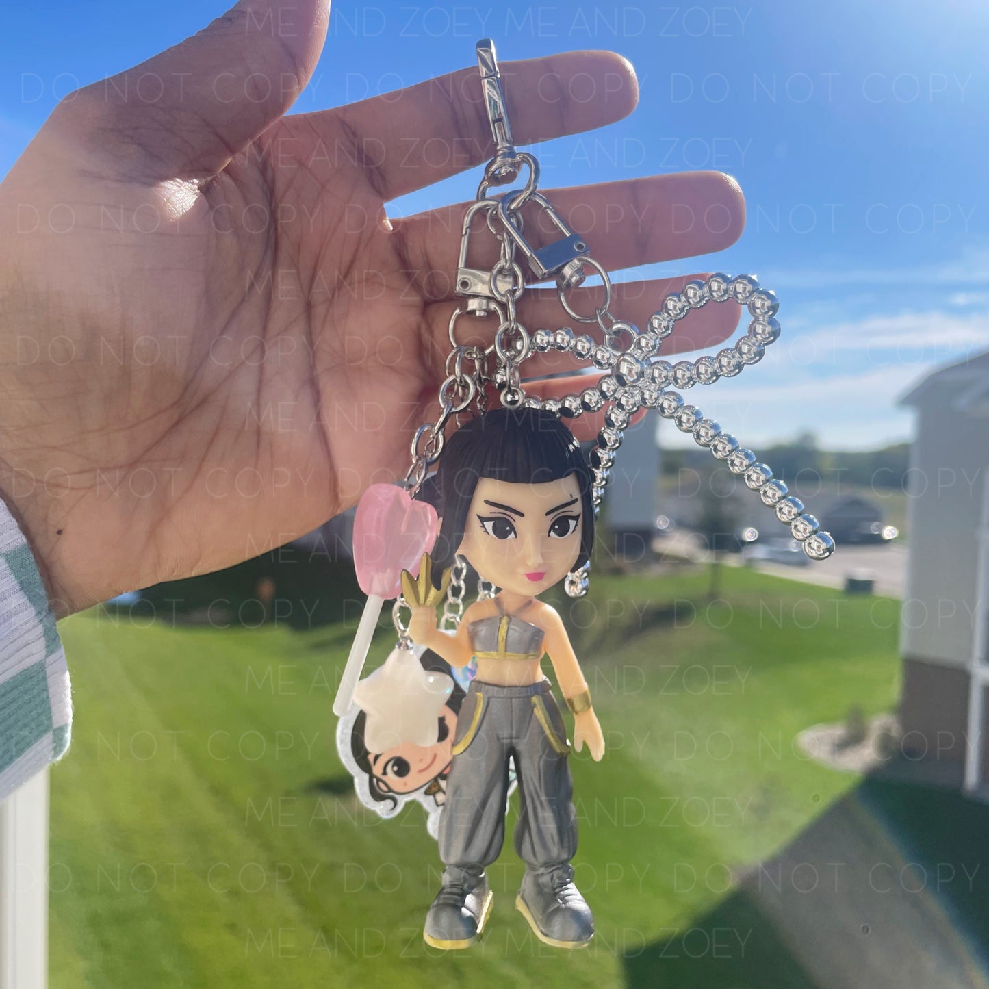 Huntr!x Junk Keychain