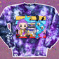 Hunter!x Graphic Tye Dye Sweatshirt
