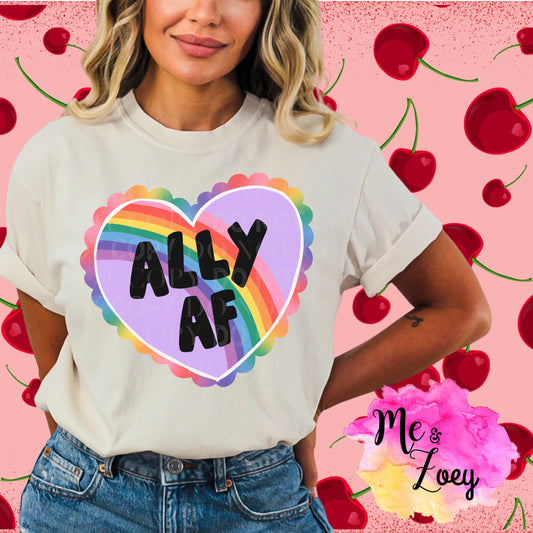 Ally AF Graphic Tee - MeAndZoey