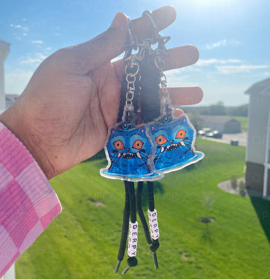 Tiger Shaker Keychains