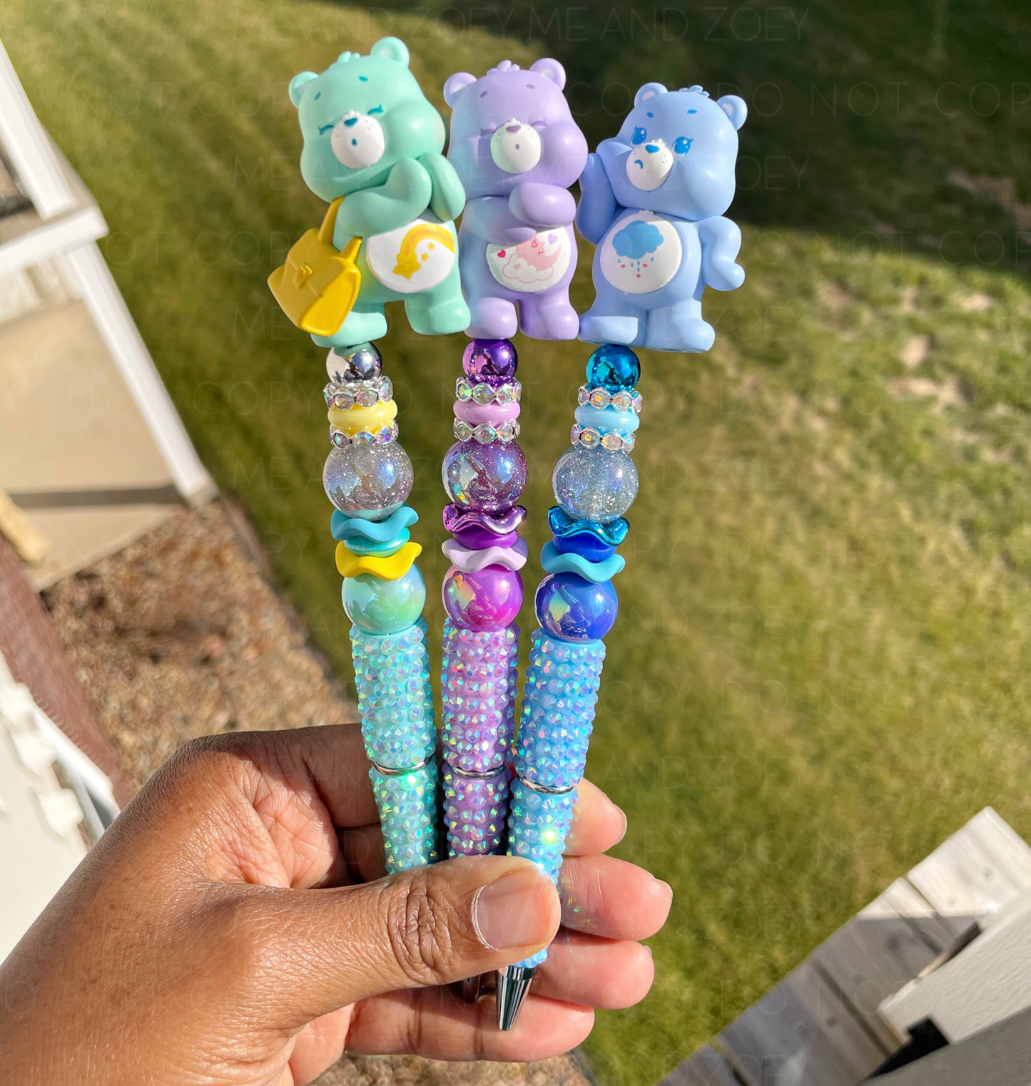 Rainbow Bears Beadable Pens (Includes 1 Refill)