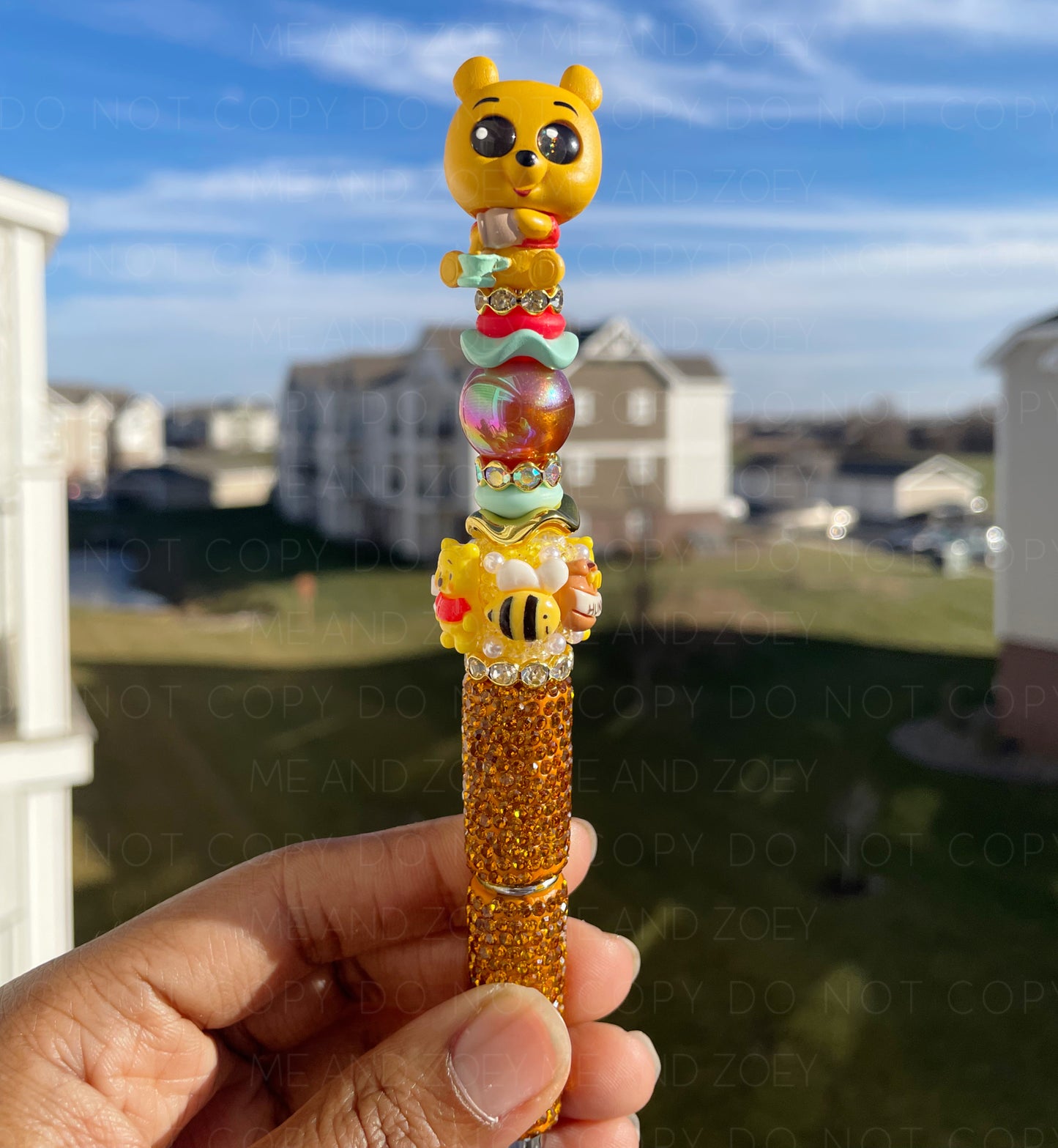 Honey 🐻 Beadable Pens (Includes 1 Refill)