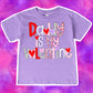 Daddy Is My Valentine Graphic Tee